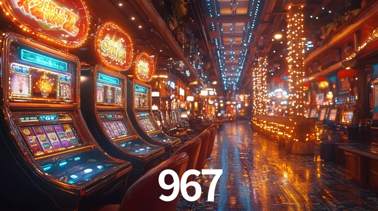 Sinta a adrenalina dos jogos de cassino com 967